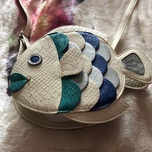 Small Fish Crossbody Novelty Bag
